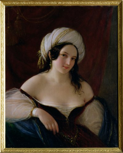 Odalisque by Natale Schiavoni